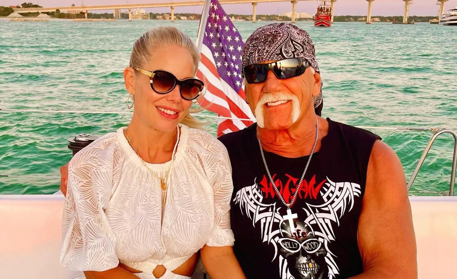 Hulk Hogan y Sky Daily