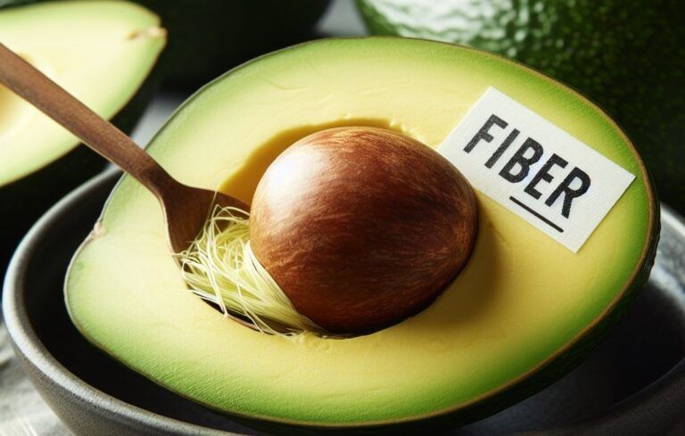 Aguacate aporte de fibra