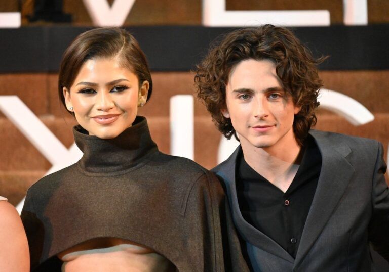 Zendaya y Timothée Chalamet