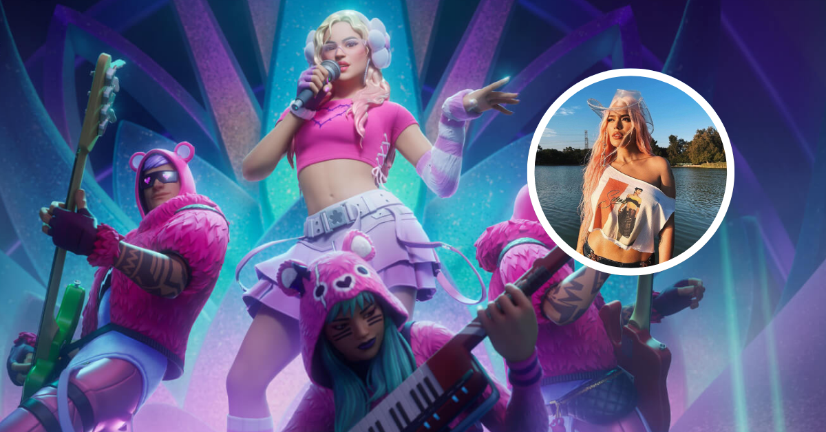 Karol G en Fornite Festival