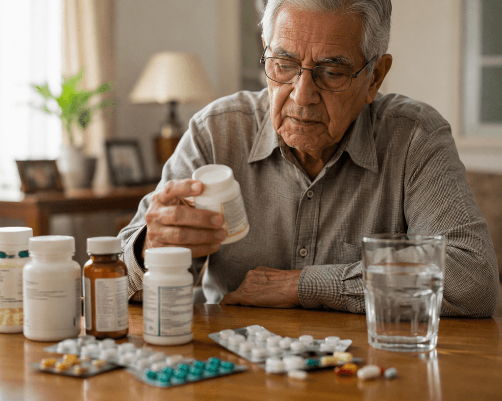 polifarmacia y presión alta