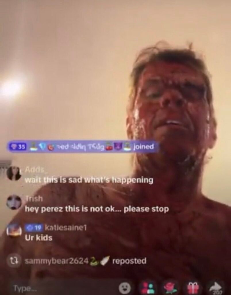 intervención policial Perez Hilton
